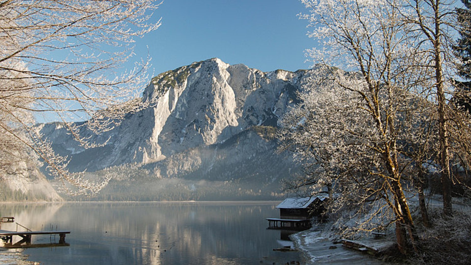 Altausseer See im Winter mit Blick zur Trisselwand (c) TVB Ausseerland - Salzkammergut | Herbert Pirker Altausseer See im Winter mit Blick zur Trisselwand (c) TVB Ausseerland - Salzkammergut | Herbert Pirker
